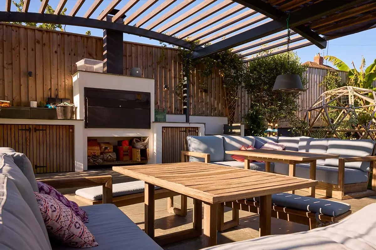 Louvered pergola sarasota florida