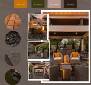 Photo of custom outdoor living design