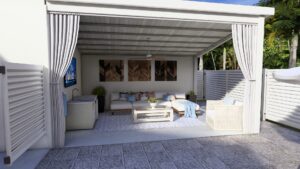 Photo of a cabana in Sarasota FL