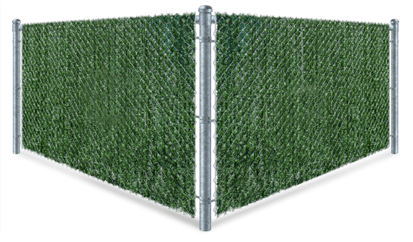 Hedge Semi-Privacy Chain Link fence contractor in Sarasota