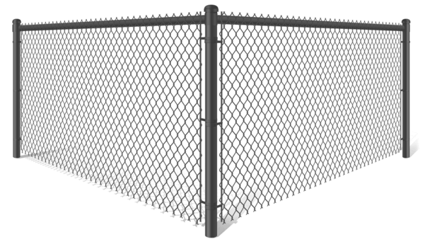 Black PVC Coated Chain Link fence contractor in Sarasota