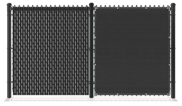 Privacy Slat Color Options For Chain Link Fence in Sarasota