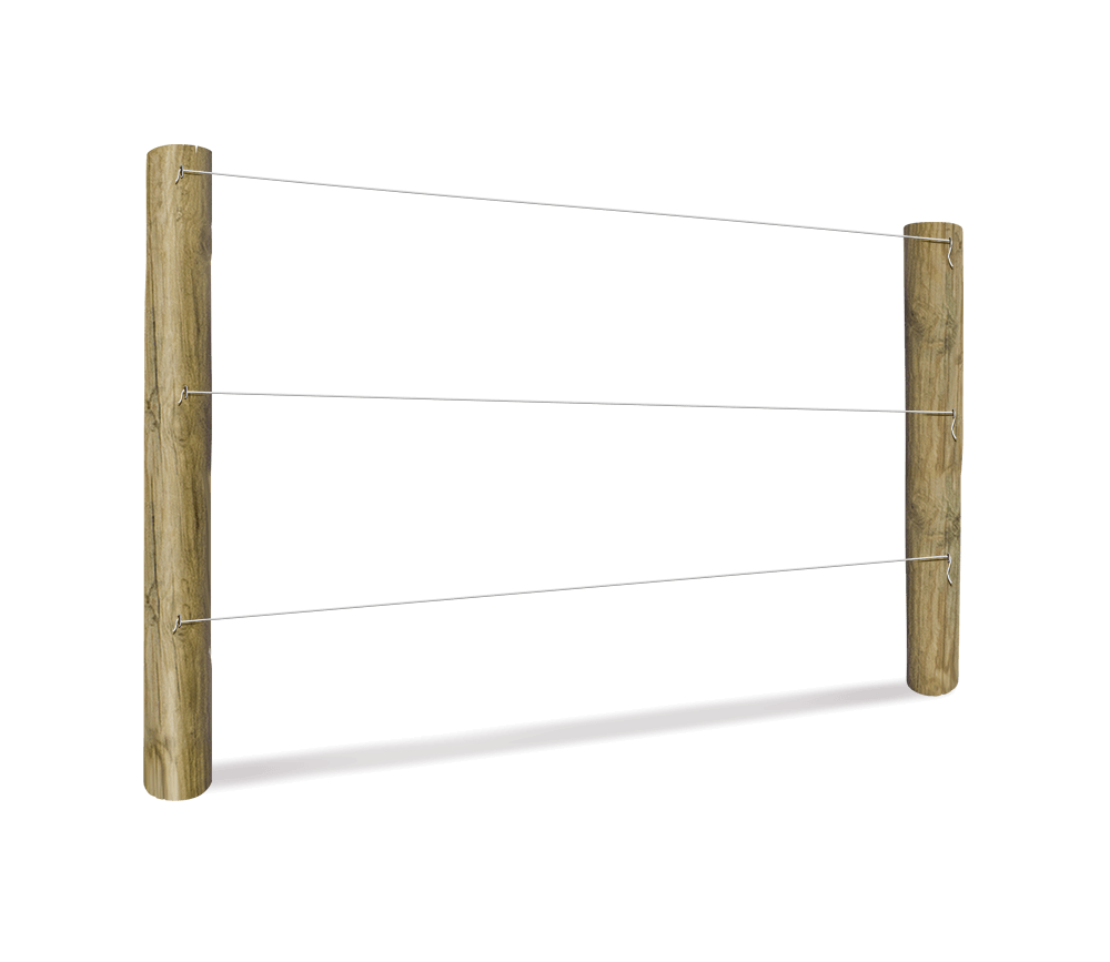 Poly coat horse and farm fence in the Sarasota area.