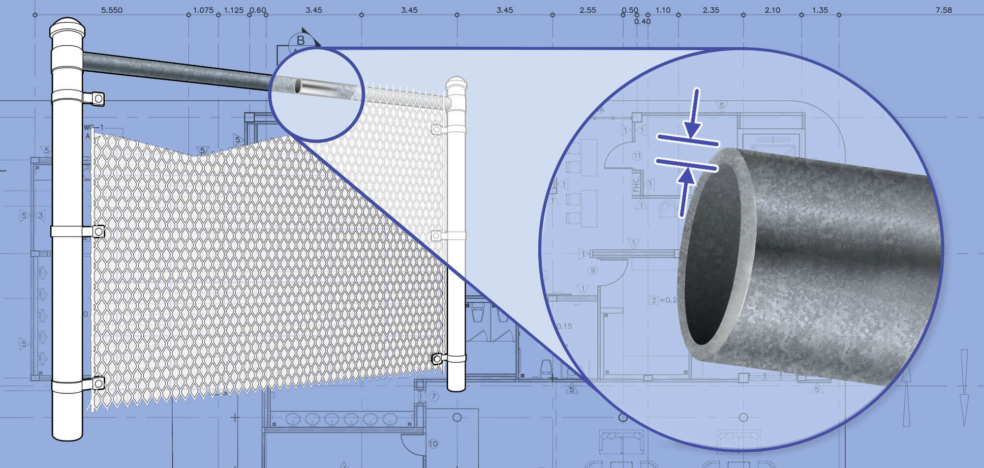 Sarasota Chain Link fence Rails installation company