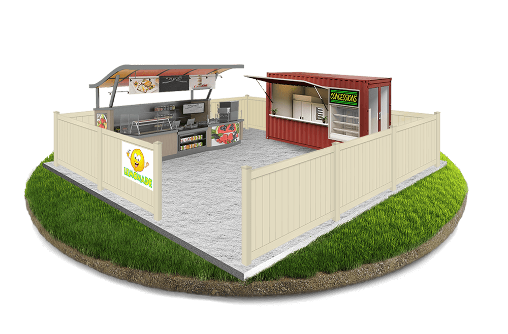 Commercial Vinyl fence company in the Sarasota area.