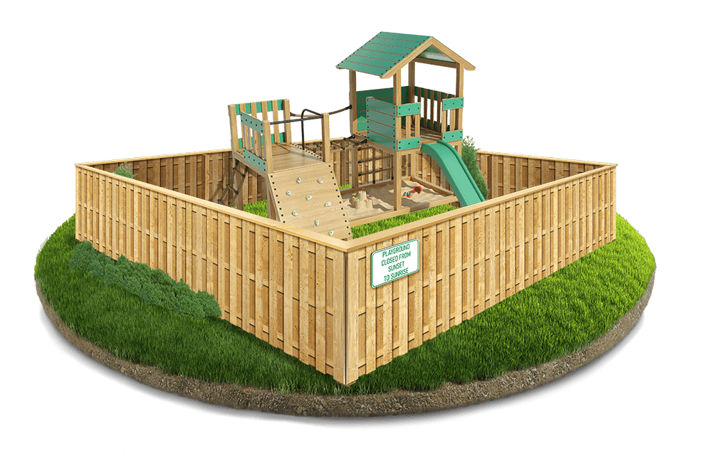 Commercial Wood fence contractor in the Sarasota area.