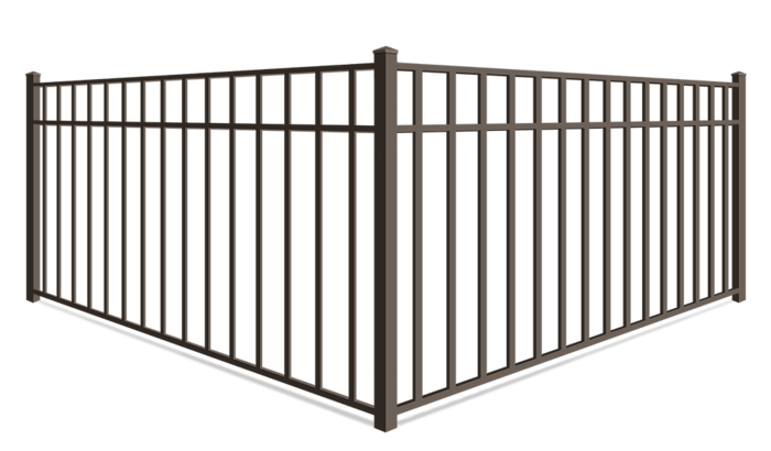 3 Rail aluminum fence company in Sarasota