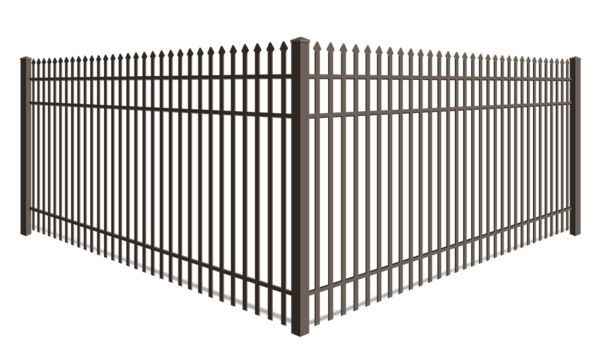 Double Picket Spear Top aluminum fence company in Sarasota