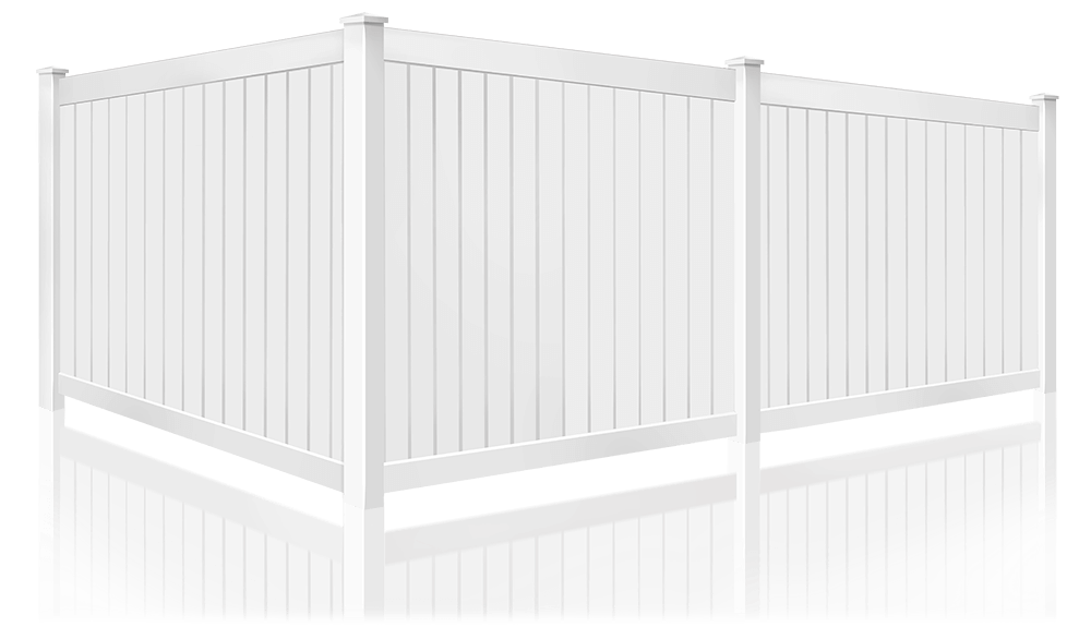 Vinyl privacy fencing in Sarasota Florida