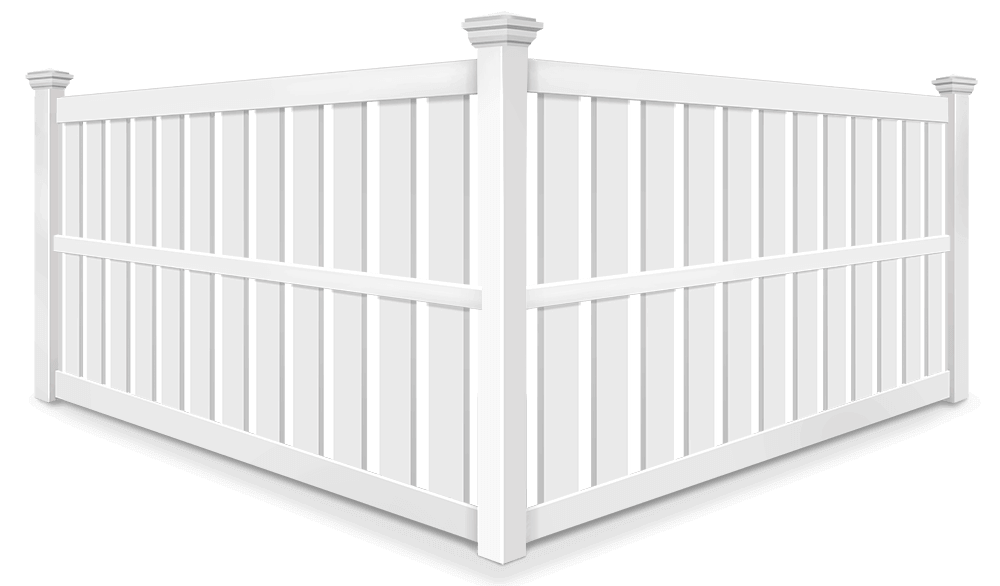 Semi-Privacy vinyl fence contractor in Sarasota