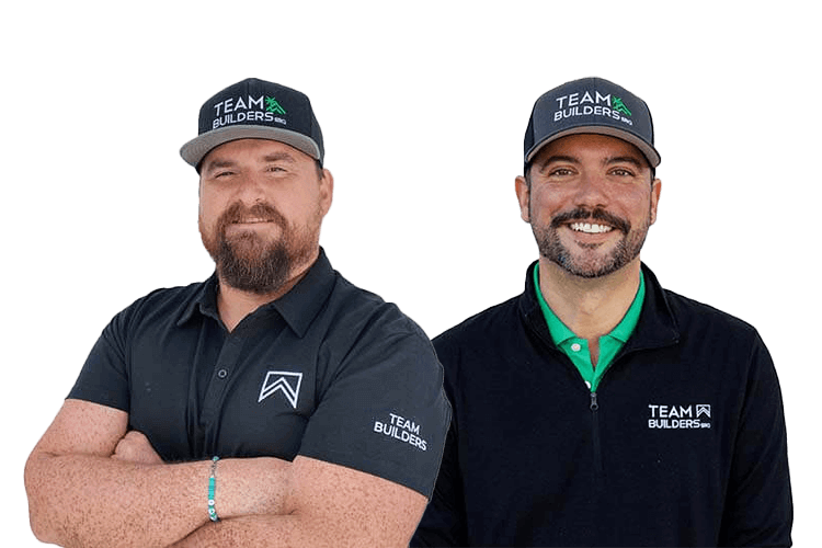Sean Taylor and Michael Whiteside from Luxury Outdoor Builders