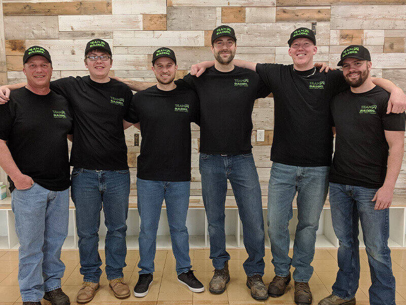 Luxury Outdoor Builders team members